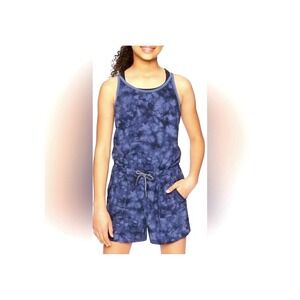 Athleta Girl Tie Dye Ready to Go Romper  Medium 8-10